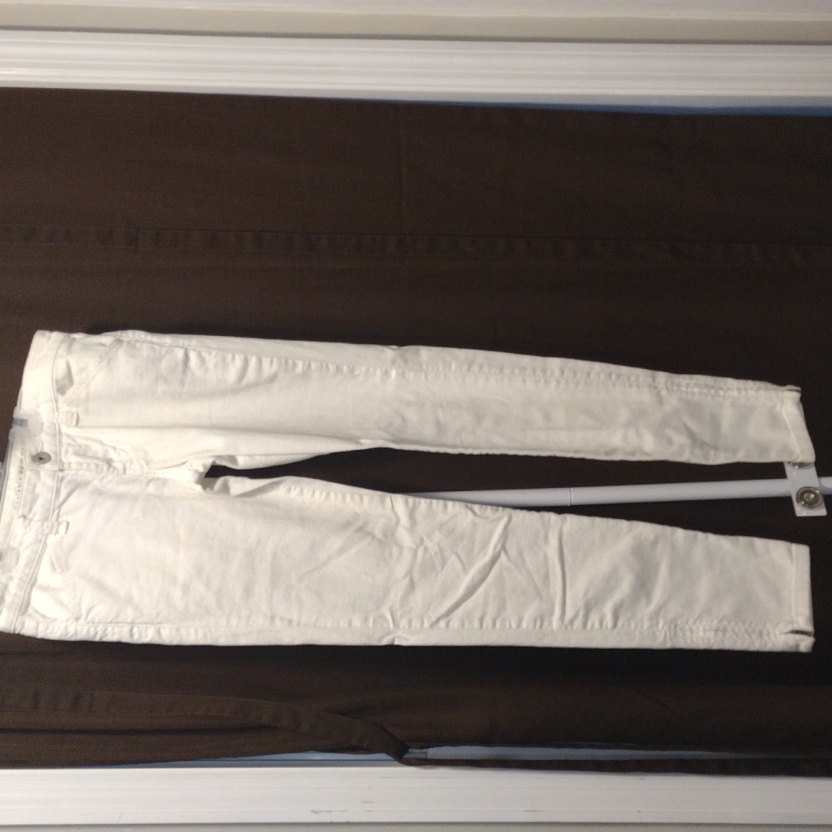 Banana Republic White Jeans
